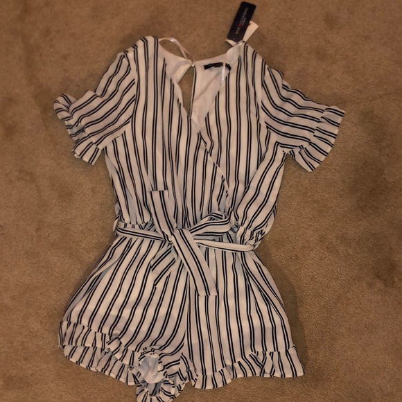 one clothing Other - Striped Romper